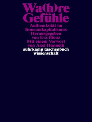 cover image of Wa(h)re Gefühle